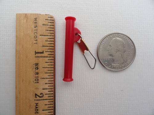 Deslizadores deslizantes grandes de 1,5" de largo rojo - 100 piezas - Imagen 2 de 4