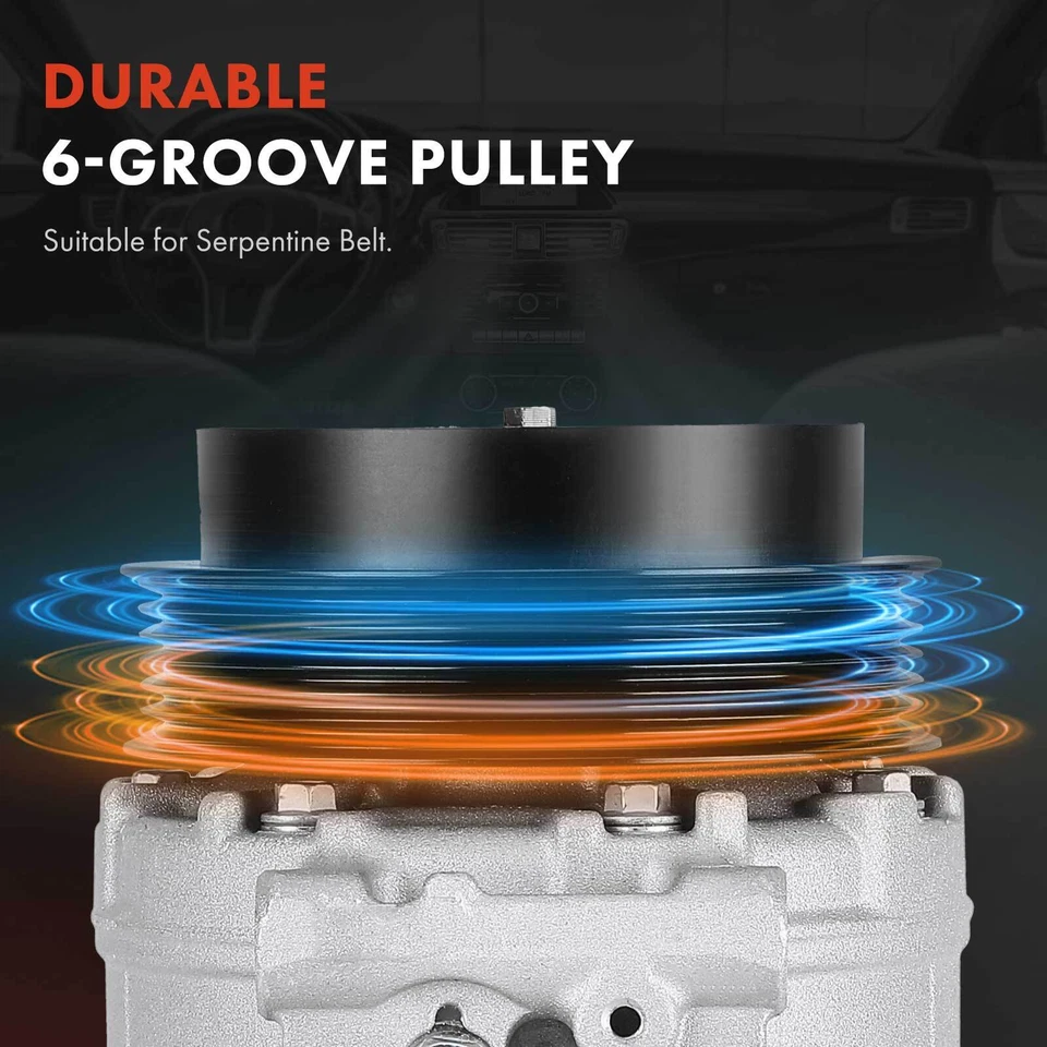 Compresor de aire acondicionado para Mercedes-Benz Maybach S550 2017 S450 S550 S560e S63 AMG Foto 4 de 4