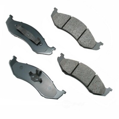 Akebono Ceramic Front Brake Pad Set for Jeep ACT712 - Made in USA - Ships Fast!