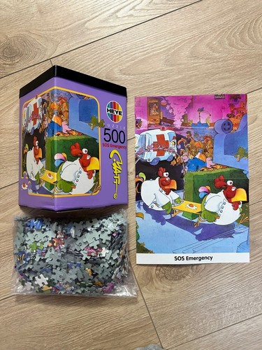 RARE HEYE 500 SOS EMERGENCY Jigsaw Puzzle by MATT 1994 - Picture 2 of 5