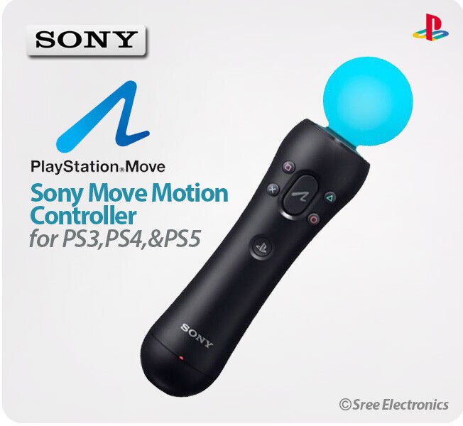 Derfor reparere Tidlig Move Motion Controller for PS3/PS4 PSVR/VR *in Good Condition* | eBay