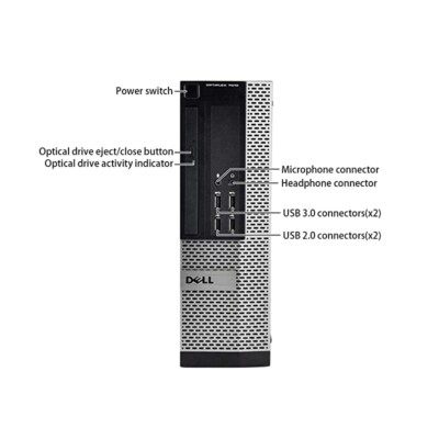 Dell OptiPlex 9010 Core i5 Desktop Computer 16GB Ram 240GB SSD Wi
