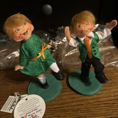 Annalee EXCLUSIVE #52/250 Irish Step Dancing Kids 6'' St Patrick Dolls 2020