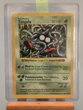 Shadowless Tangela 66/102 1999 WotC Base Set Pokemon Card