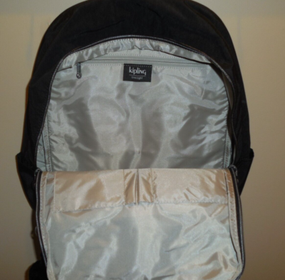 Kipling Chuwy Lightweight Backpack Black Hologram K12353 0EJ Kipling Chuwy Backpack Bookbag Black Hologram Girls New  main image 3