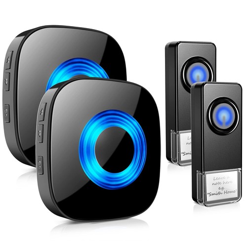 X5 Wireless Warehouse & Business Door Chime Kit - View #2