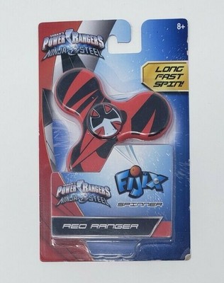 saban's power rangers ninja steel fijix spinner red ranger