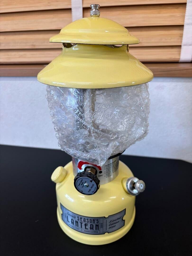 Coleman Seasons Lantern 2018 Limited Edition Lemonade Color Coleman Seasons Lantern 2018 Limited Edition Lemonade Color
