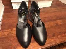 NEW FALL SALE 40 OFF WOMEN  S GLIDE BLACK DANCE SHOES SIZE 9W Llang