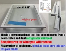 Whirlpool refrigerator drawer cover W11130204  W10257473  W10257474    🔵GENUINE