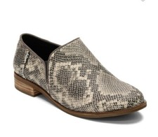 NEW TOMS Shaye Women's Faux Snakeskin Slip On Shoes Size 7