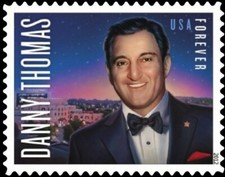 US Danny Thomas Forever Stamp Single Scott #4628