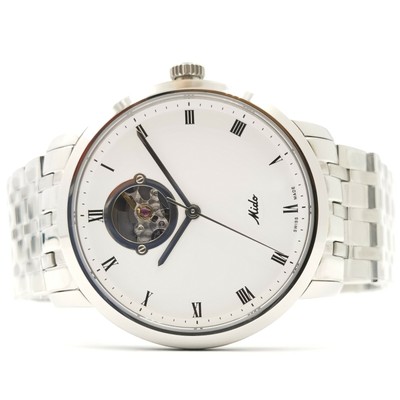 MIDO - BARONCELLI - OPEN HEART - AUTOMATIC - ETA 2824-2 - SWISS MEN'S WATCH #D35