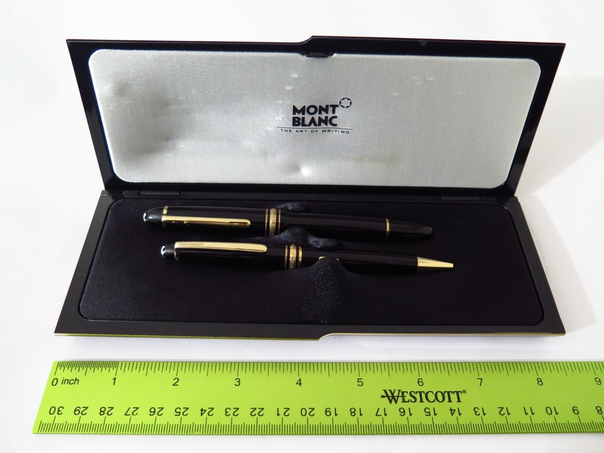 MONTBLANC Meisterstuck 4810 14K Gold-Coated Fine Fountain & Medium