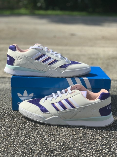 Size 11.5 - adidas A.R. Trainer White 