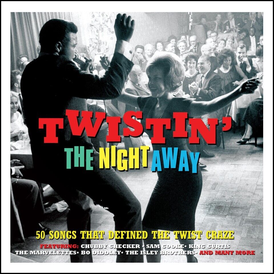 TWISTIN' THE NIGHT AWAY - SAM COOKE CHUBBY CHECKER - 2 CDS - NEW & SEALED!!