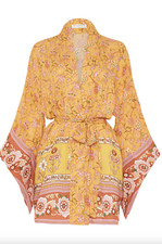 Spell & The Gypsy Collective Portobello Road Short Robe Kimono Size Medium Large