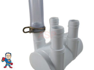 Manifold Hot Tub Spa Part 2" Slp X End X (4) 3/4" Dead End Water How To Video EB - Foto 7