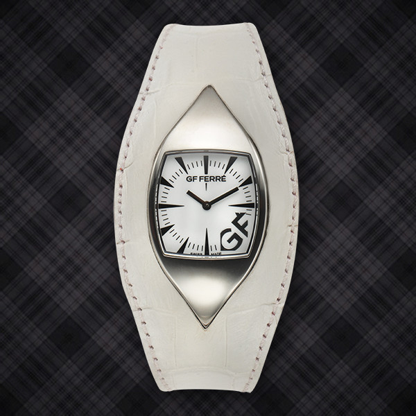 GF Ferre Swiss Made White Eyeball( UNISEX) Watch | eBay
