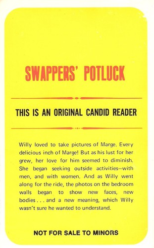 Swappers' Potluck von J.X. Williams Fine PBO GC Candid Reader 1045 Korinth Pubs. - Bild 2 von 3