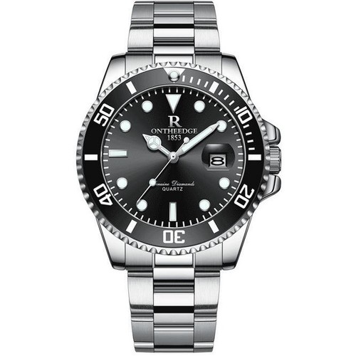 Men Fashion Watch Stainless Steel Date Waterproof Sport Quartz Wristwatches - Picture 16 of 17