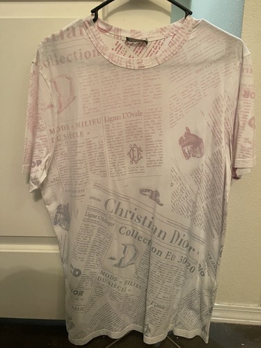 Daniel Arsham Newspaper T shirt | eBay