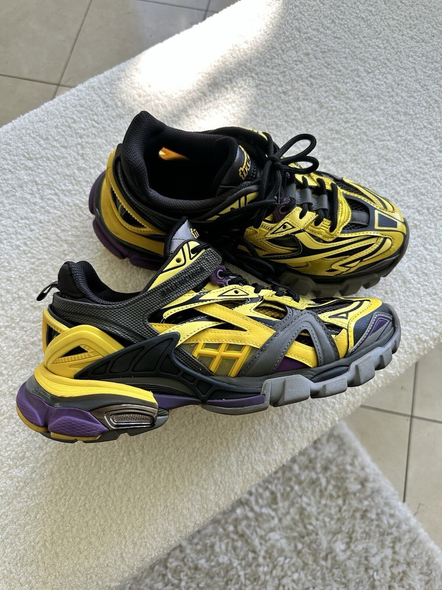 Balenciaga Track.2 Yellow Purple Women US 8 Eu 38 | eBay