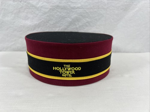 Terror Bellhop Hat Cap Hollywood Tower 