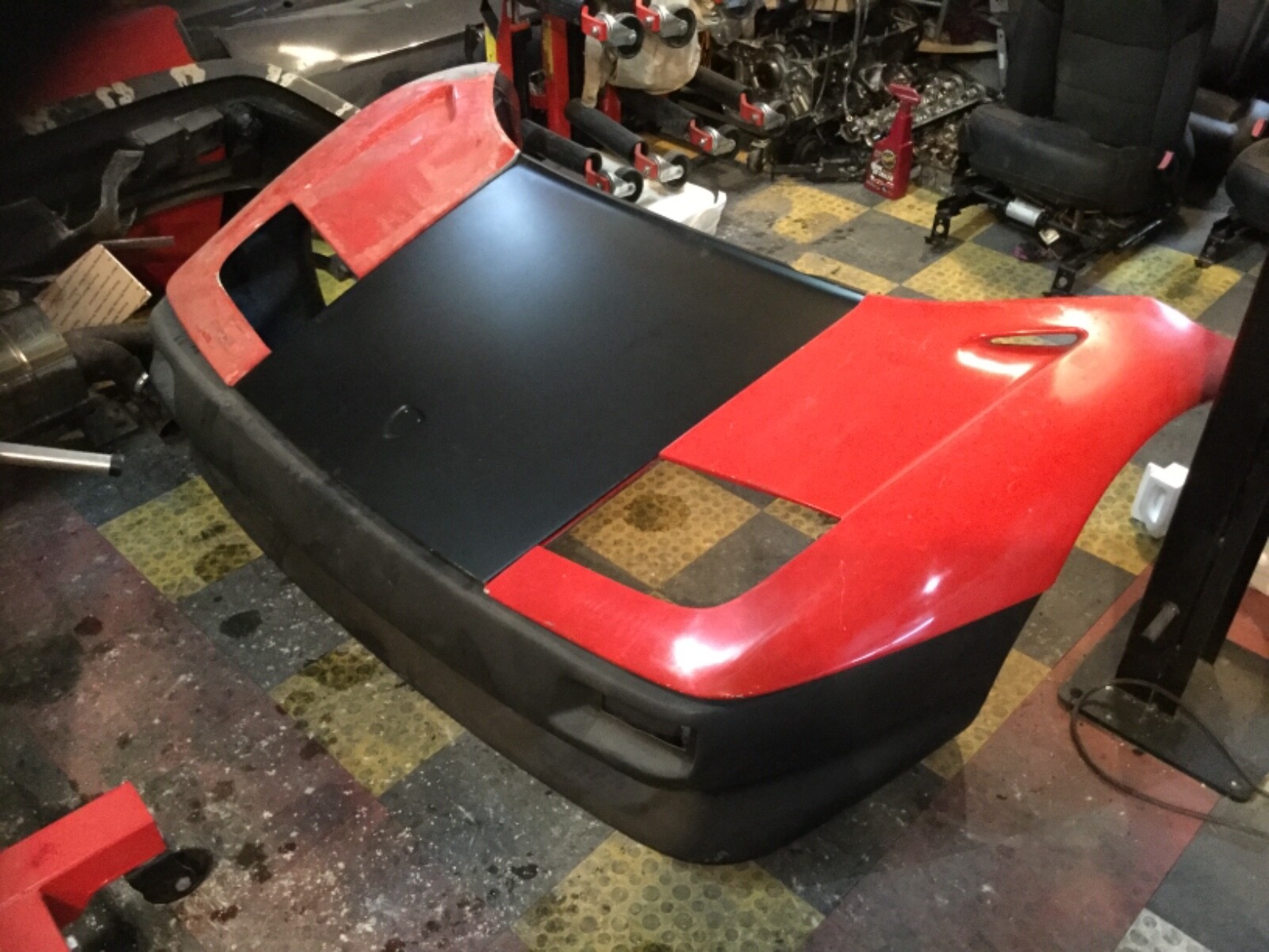 Ferrari 360, F430, Cowl Vent Panel, Used, P/N 65544100
