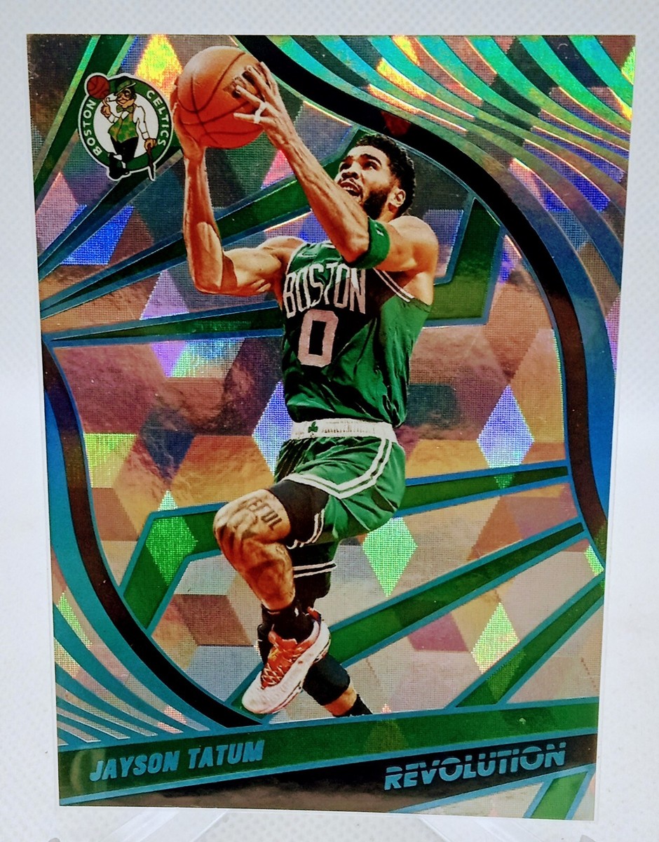 PANINI NBAカード REVOLUTION JAYSON TATUM CELTICS #9 送料無料 中古 IT2 2021-22 Panini Revolution Cubic Parallel #68 Jayson Tatum /50 SP