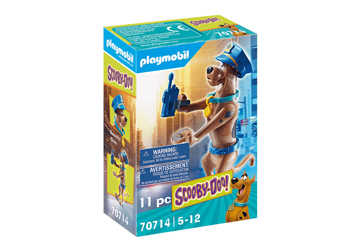 PLAYMOBIL 70714 SCOOBY DOOD SCOOBY POLIZIOTTO