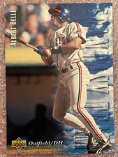 1994 Upper Deck #40 Albert Joey Belle Cleveland Indians Fantasy Team