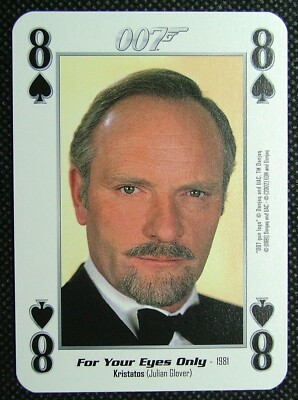 For your eyes only Kristatos Julian Glover 007 James Bond 8 Pik B9