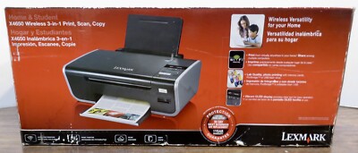 Lexmark x4650  All-In-One Printer, Scanner, Copier - New In Box