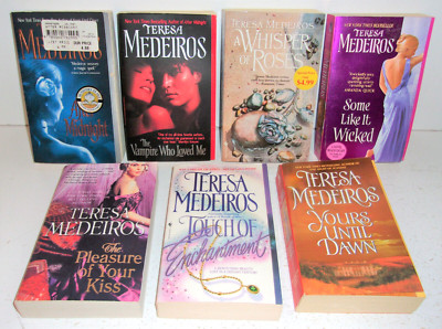 7 Teresa Medeiros books both Cabot The Vampire Who Loved Me After Midnight