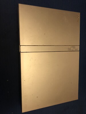 Playstation 2 Slim (Silber) - Modell (SCPH 77003) PS2 Slim Silber mit Crash Spiel