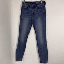Gap Jeans Women's Size 28 Skinny Mid Rise Medium Wash Denim Stretch Casual