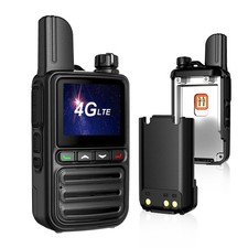 Nationwide Unlimited Range Walkie Talkies Poc Two-Way Radio Long Range,Pre-In...