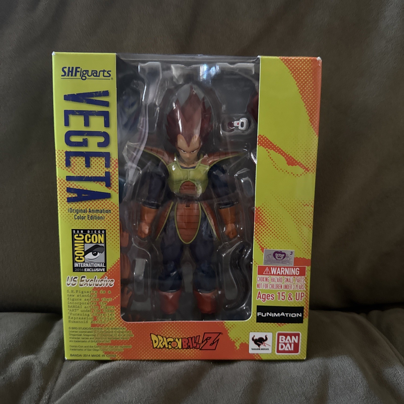 Bandai Tamashii Vegeta Sdcc 2014