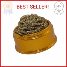 Soft Coiled Brass Soldering Iron Tip Cleaner Wire Sponge by EX ELECTRONIX EXPRES