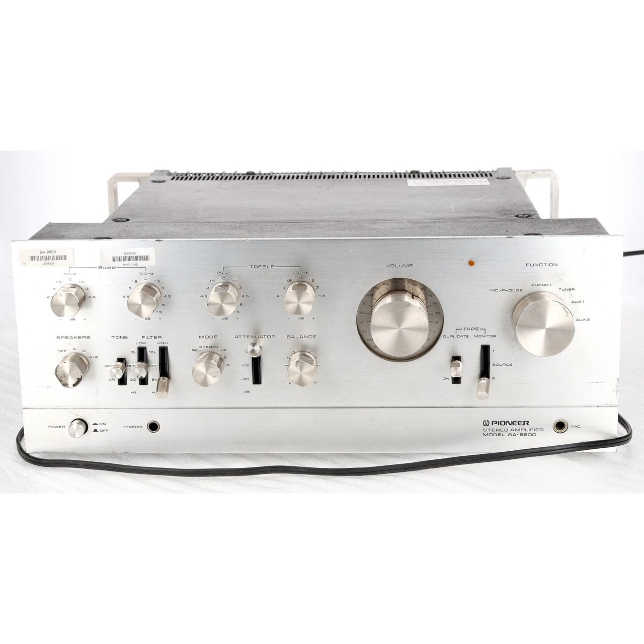Pioneer SA-9900 vintage audio equipment - eBay listing photo 1