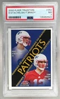 135950543 Tom Brady Dave Stachelski 2000 Fleer Tradition #352 Rookie RC PSA 7