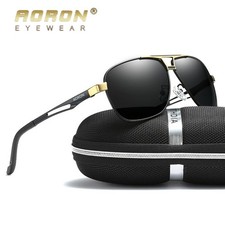 Aluminium HD Polarized Photochromic Sunglasses Men Pilot Driving Glasses Eyewear