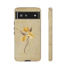 Minimal Vintage Floral Phone Case for iPhone, Samsung & Pixel