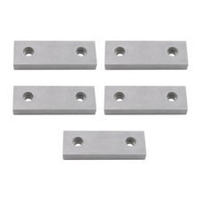 5 Pack 6 2 0.75" Machinable Aluminum Soft Jaws For 6" Vise 6 2 3/4 10 Jaws
