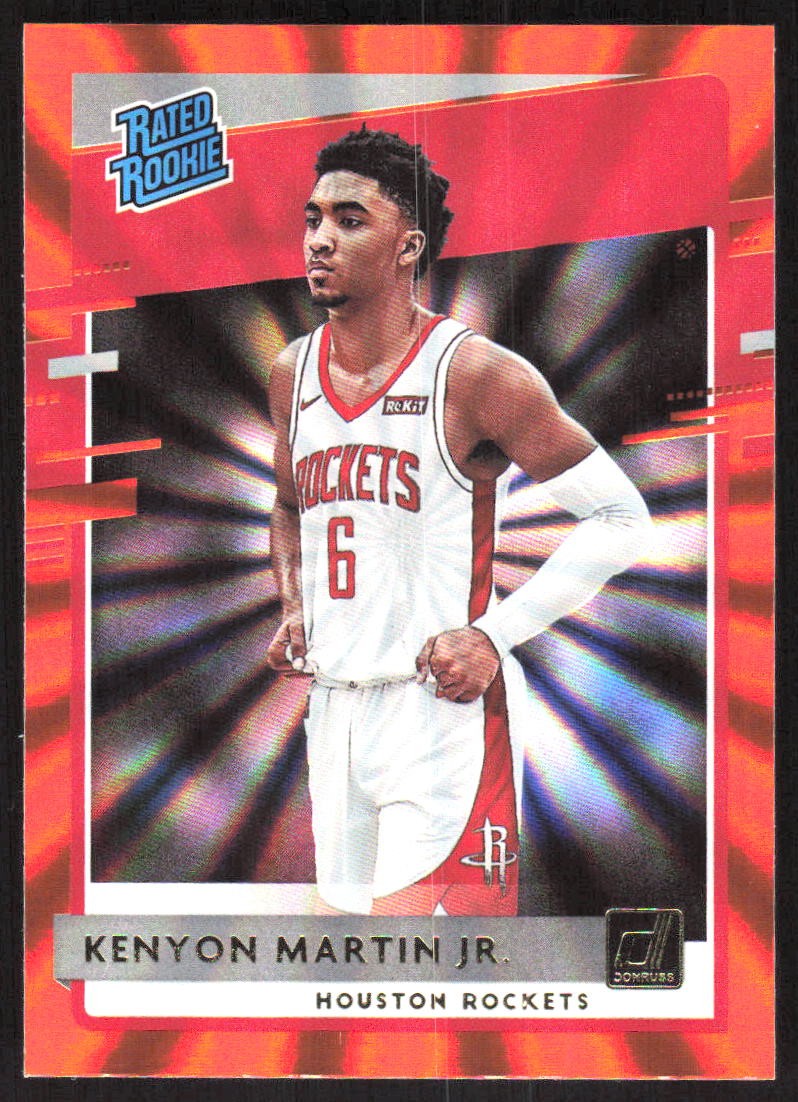 1596J 2020-21 Donruss #224 Kenyon Martin Jr. Holo Orange Laser