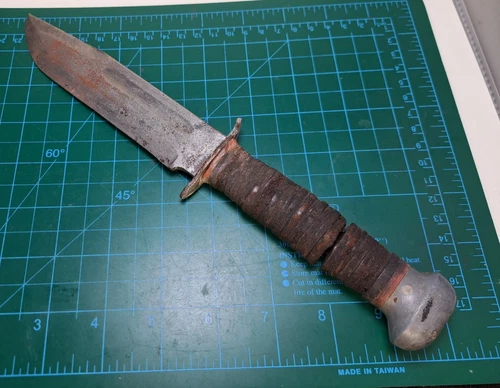 Vintage WWII/ WW2 PAL RH-36 US Military Combat Fighting Knife No Sheath