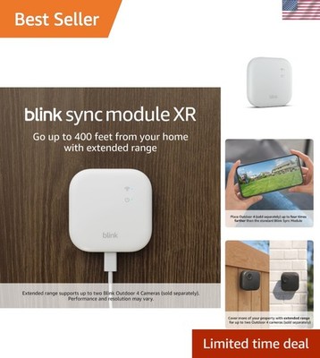 Enhance Security with Sync Module XR - 1080p HD Live View & Alexa Compatible