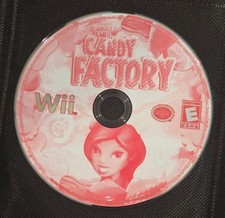 Candace Kanes Candy Factory Nintendo Wii DISC and MANUAL ONLY