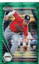 2021 Panini Prizm Draft Picks - Jackson Glenn #PDP133 Green Pulsar Prizm (RC)